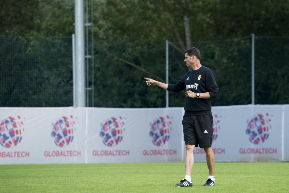 Entrenamiento del Real Oviedo