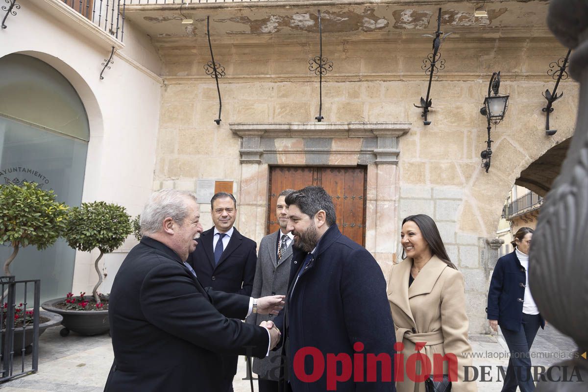 Clausura Año Jubilar de Caravaca (recepción de invitados)