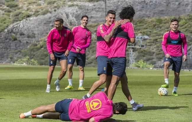 Entrenamiento de la UD Las Palmas