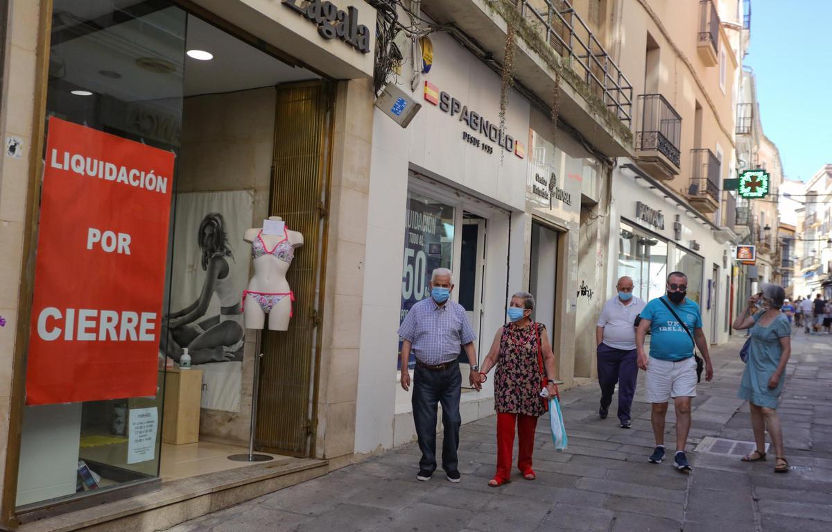 Un negocio en liquidación por cierre.