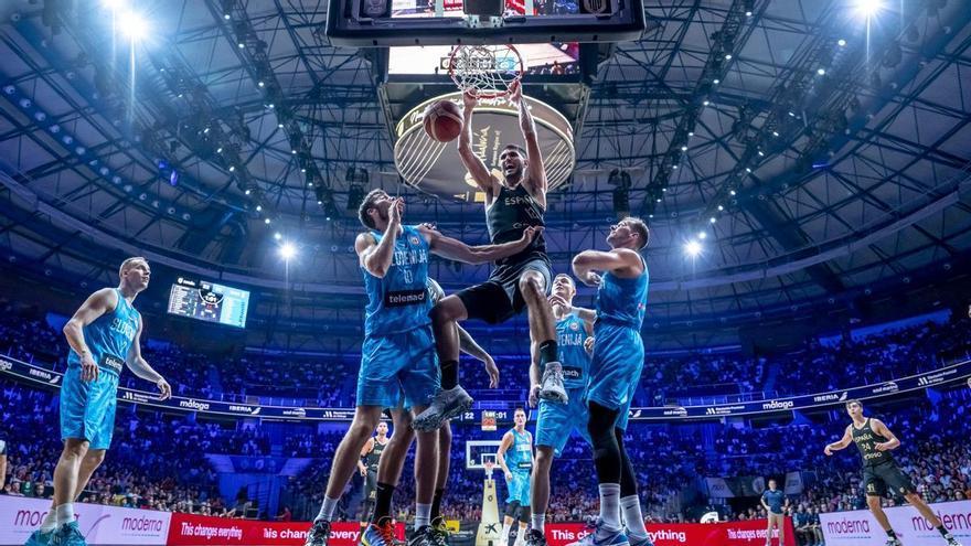 España arrolla a la Eslovenia de Luka Doncic (99-79)