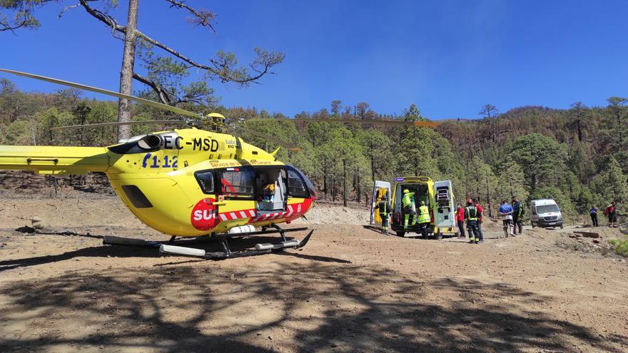 Grave al precipitarse por un barranquillo con un quad en Arico