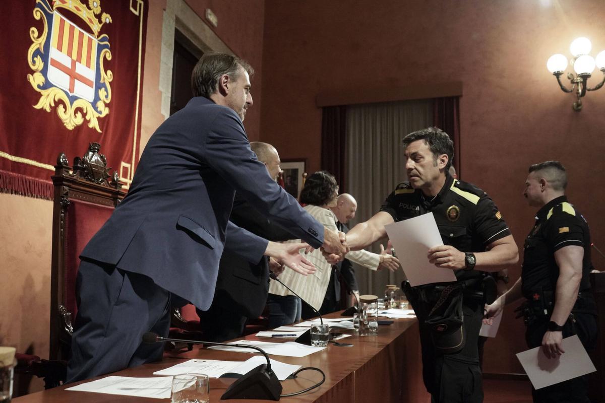 Les imatges de la celebració dels 160 anys de la Guàrdia Urbana de Manresa