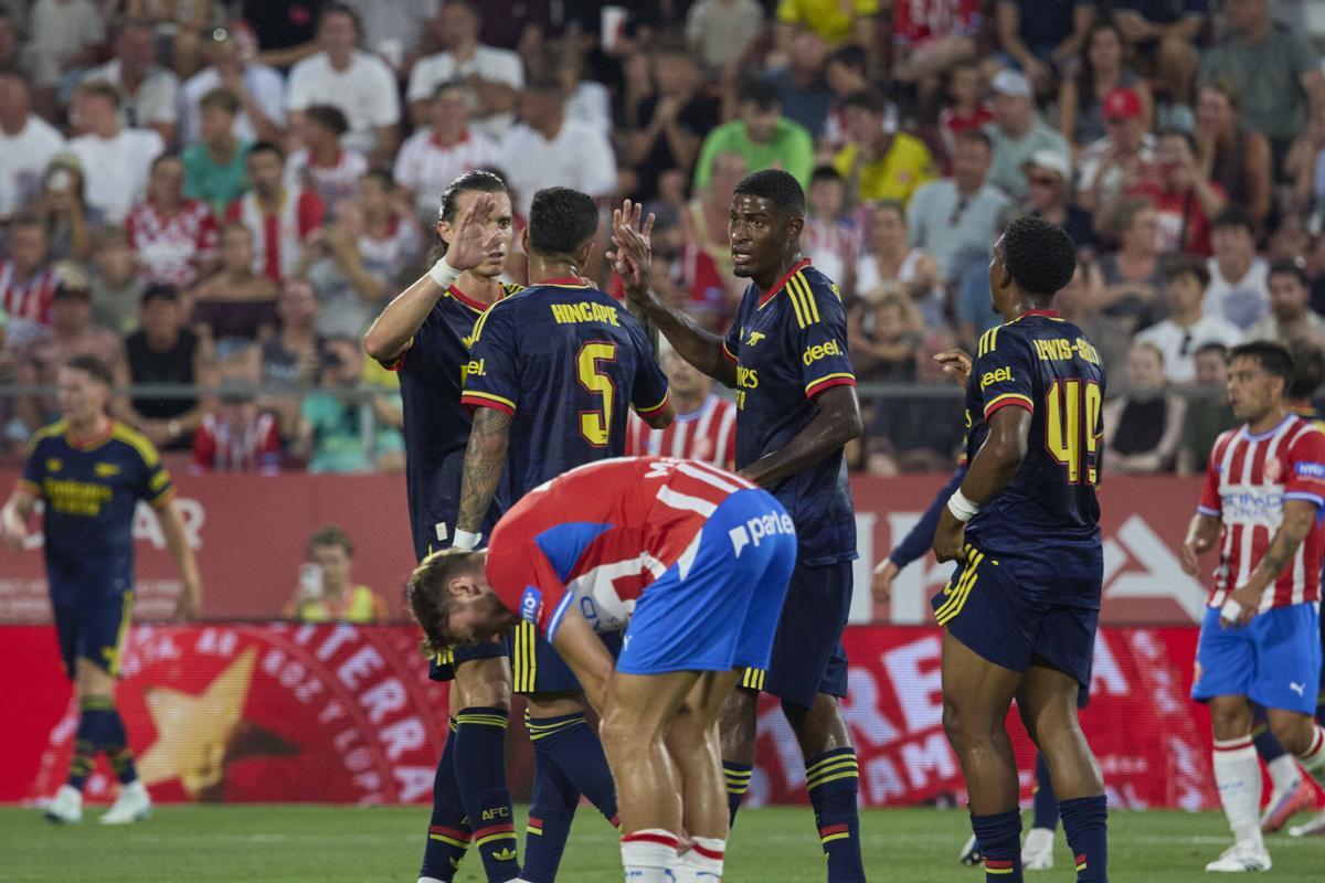 Les imatges del Trofeu Costa Brava entre el Girona FC i l'Arsenal FC Les imatges del Trofeu Costa Brava entre el Girona FC i l'Arsenal FC