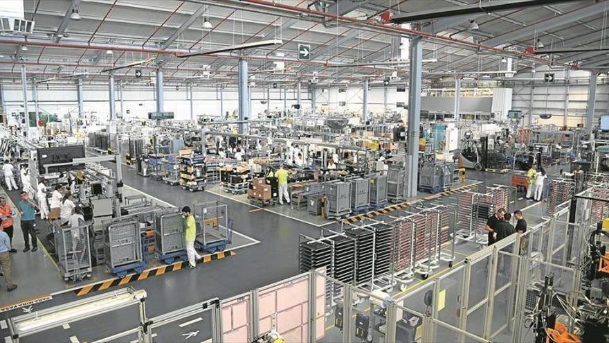 Aragón registra un incremento de la producción industrial del 16,1% en abril