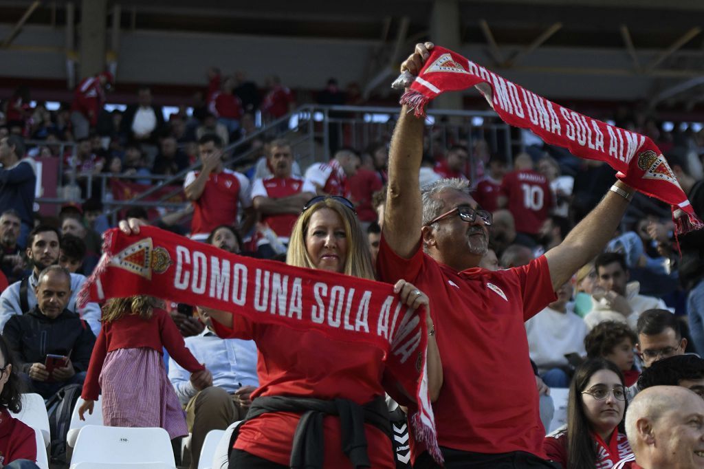 Las mejores imágenes del partido entre el Real Murcia y el Antequera