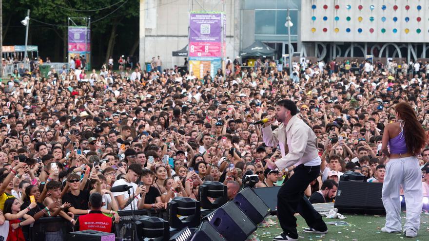 El perreo terminó &quot;Colorín, Colorado&quot; en el Reggaeton Beach Festival de Avilés