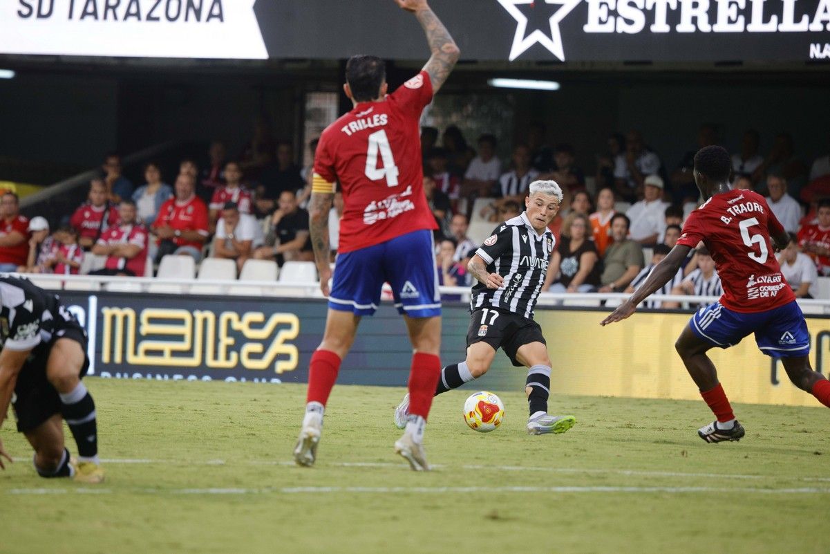 La victoria del FC Cartagena sobre el Tarazona, en imágenes
