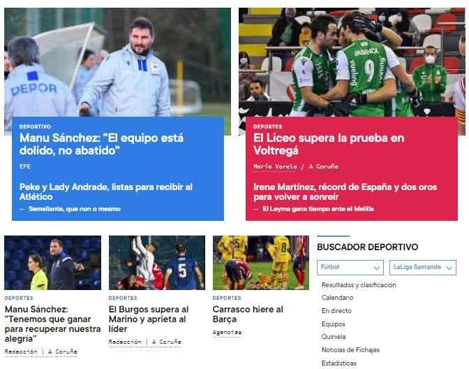 El nuevo módulo de deportes es una clara apuesta por el deporte local