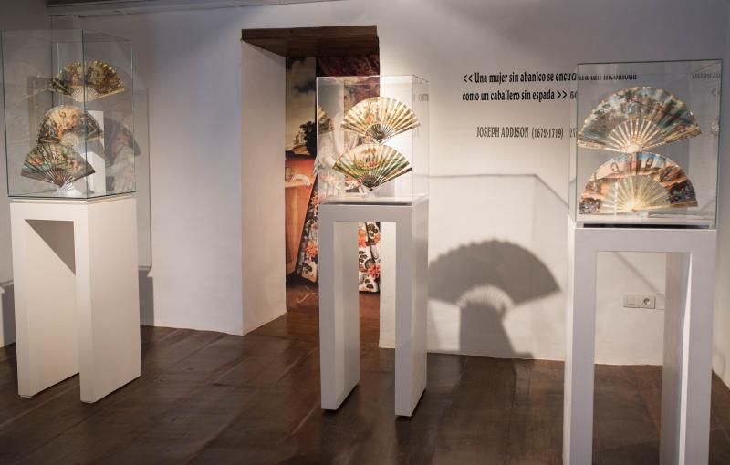 Exposición de abanicos en la Casa Museo Cayetano Gómez Felipe