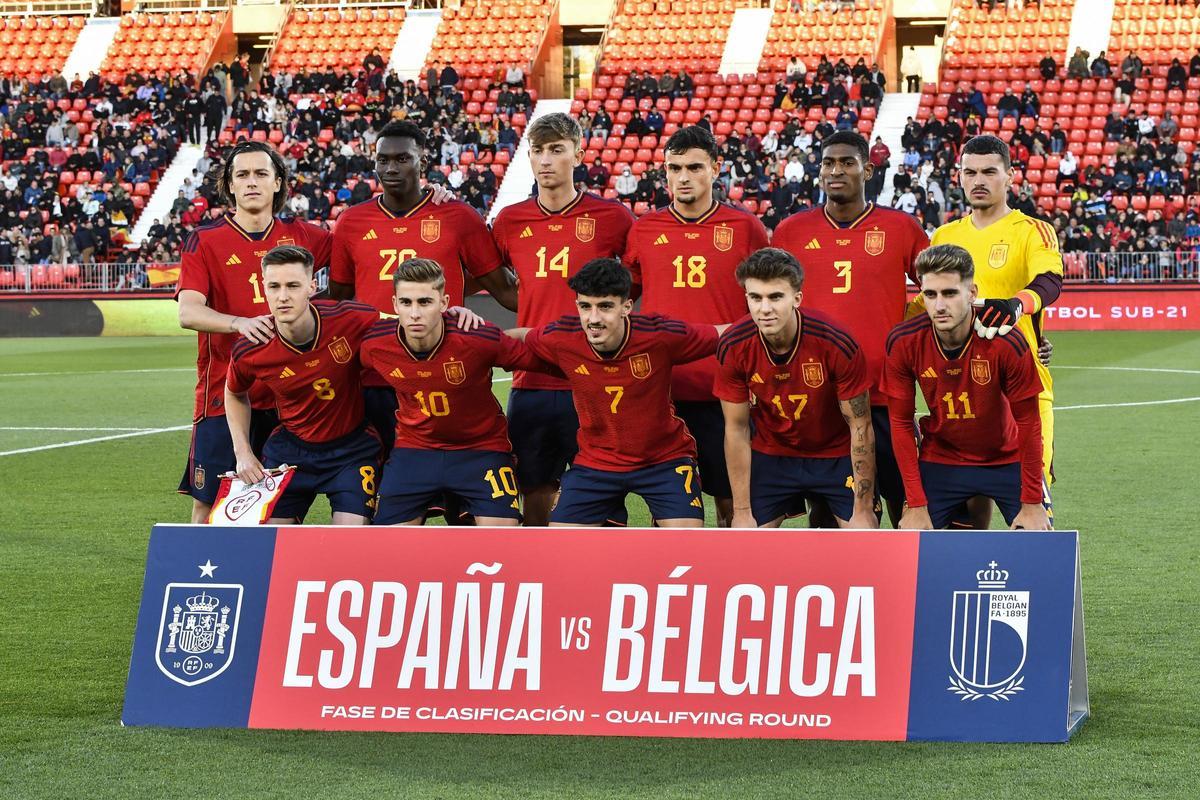 España sub-21 vs- Bélgica sub-21