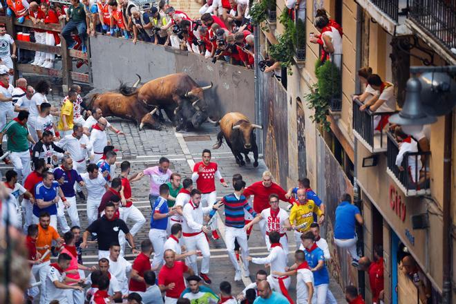 Quinto encierro de los Sanfermines 2022