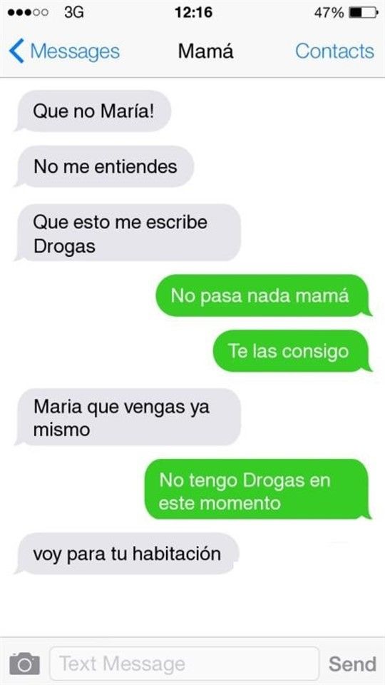 Conversaciones desternillantes entre madres e hijos por WhatsApp