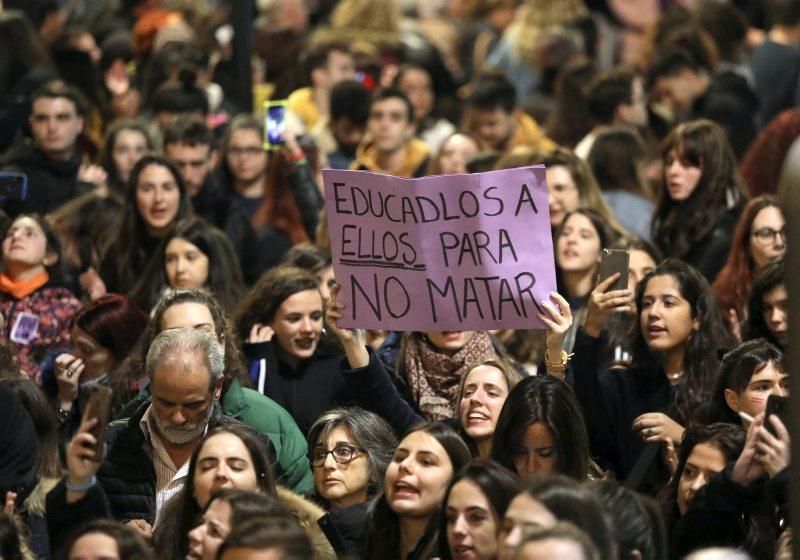 Marcha contra la violencia de género