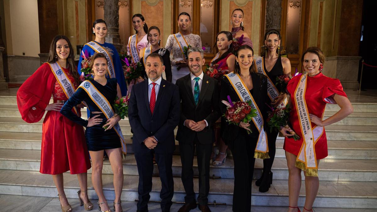 Candidatas a Reina Adulta del Carnaval de Santa Cruz de Tenerife