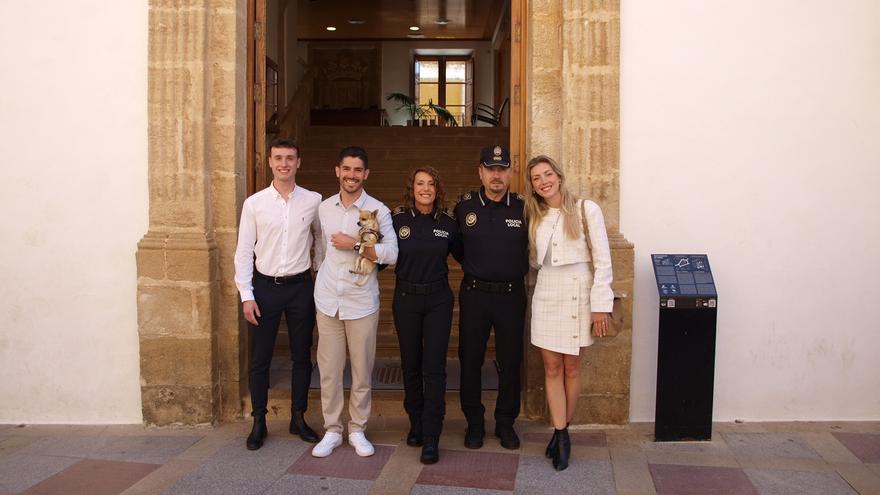 La policía de Xàbia Jeannine Cantó se jubila tras enseñar educación vial a 8.000 niños y niñas