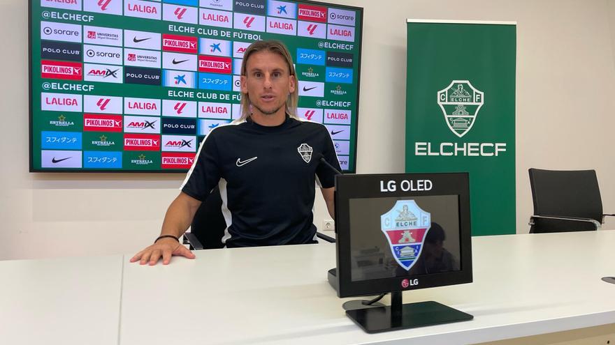 Beccacece: &quot;El Elche es el equipo que más remata de Segunda; los resultados llegarán”