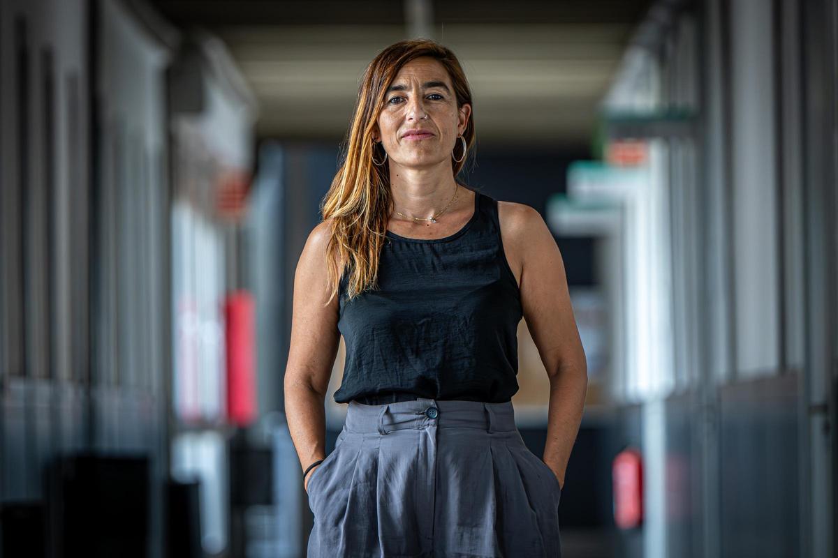 La socióloga de la educación Aina Tarabini, esta semana en la UAB.