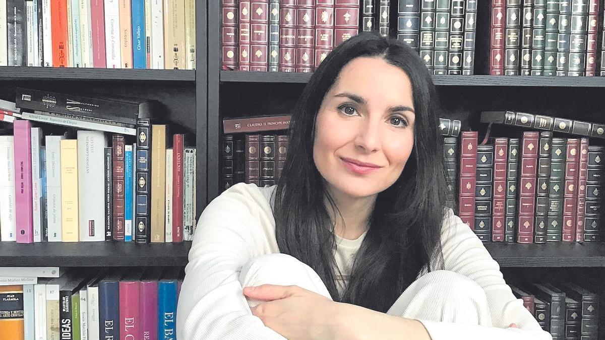 La poeta Carmen Palomo Pinel.