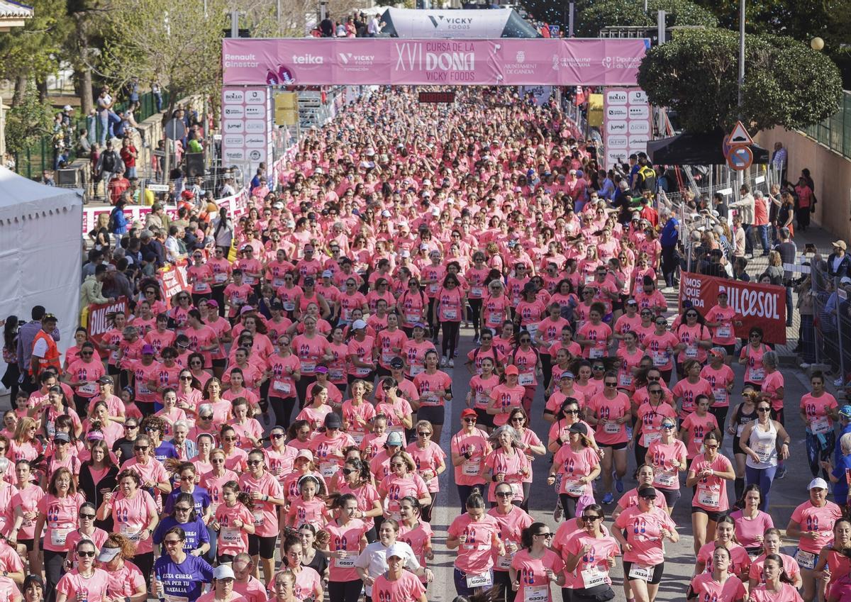Salida de la Cursa el año pasado.