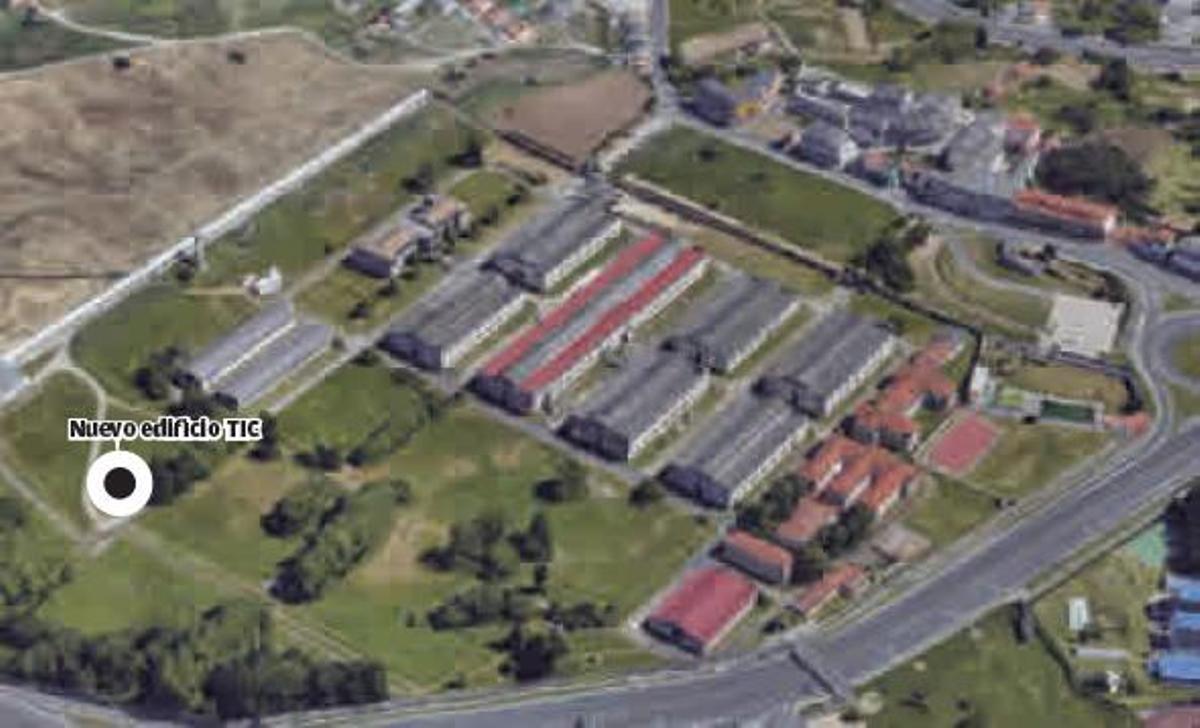Ubicación del nuevo Citic en Pedralonga. | // L. O.
