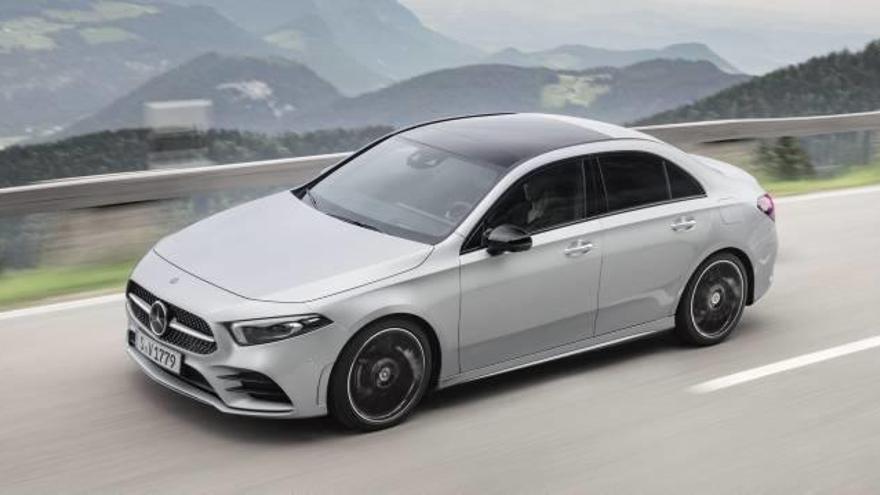 Mercedes-Benz Classe A sedan: Aerodinàmica en format berlina