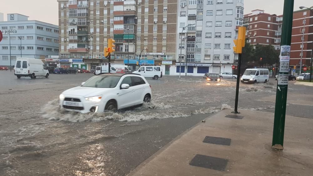 Avenida de Europa, en Málaga capital.