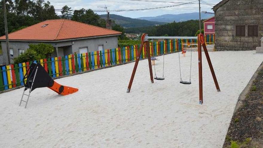 Un parque infantil en el municipio.  // Faro