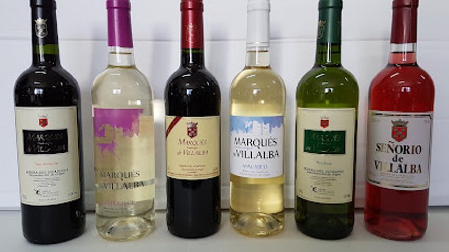 Algunos de los vinos de Cooperativa Montevirgen.