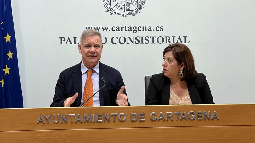 El PSOE de Cartagena no se cree los presupuestos de Arroyo para 2024 y presenta una enmienda a la totalidad