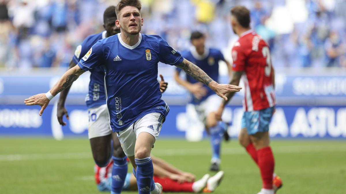 El partido del Real Oviedo, en imágenes