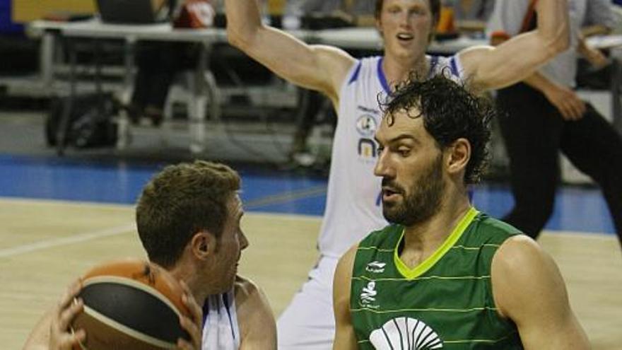 Una imagen del partido de ayer Lucentum-Unicaja