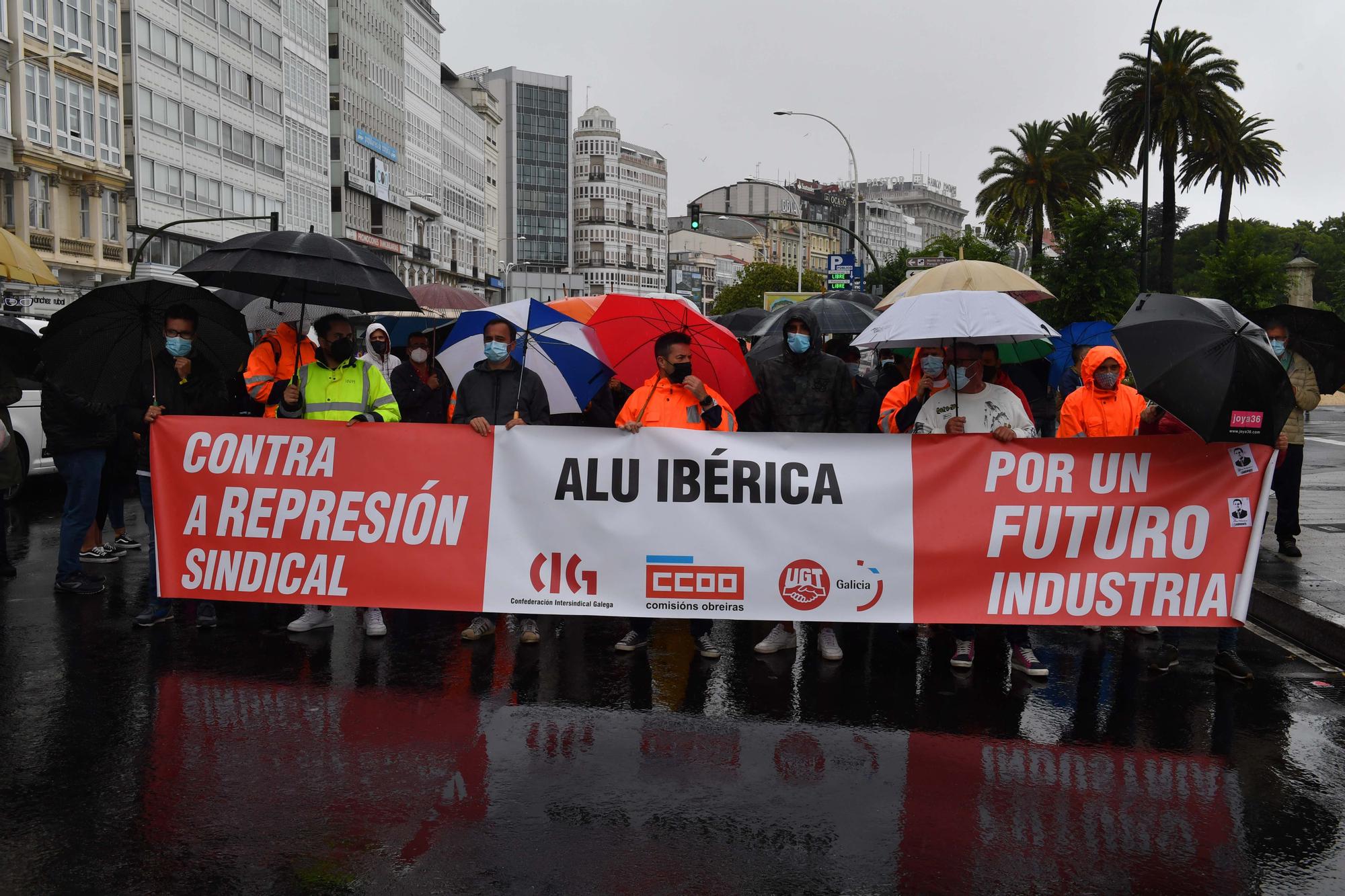 Trabajadores de Alu Ibérica exigen al Gobierno una solución industrial