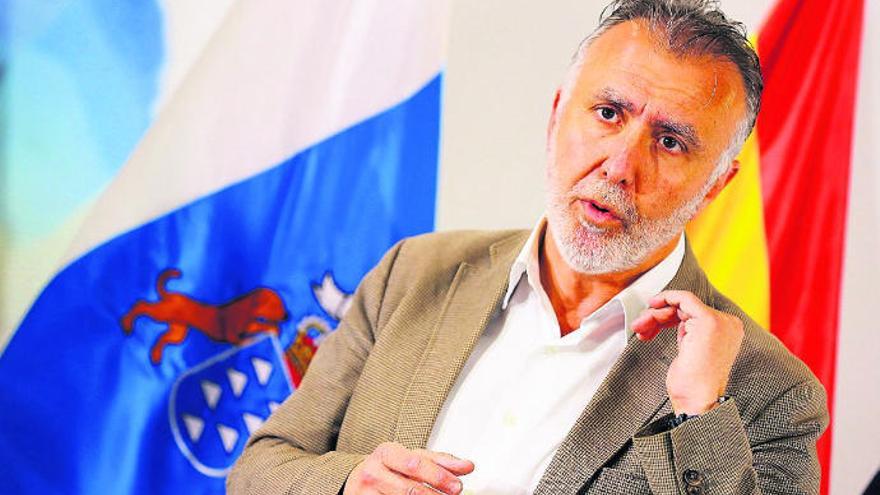 El presidente del Gobierno canario, Ángel Víctor Torres.