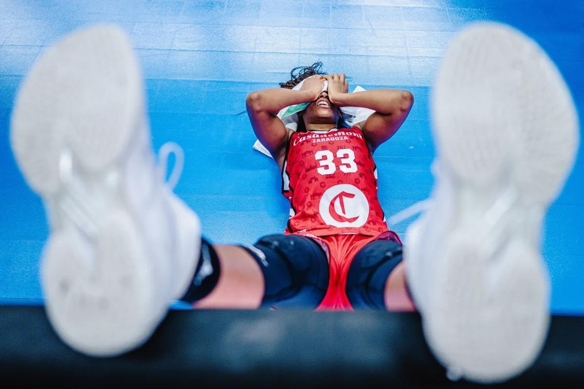 Mawuli, derrotada tras su fallo en el duelo ante el Praga de la temporada pasada