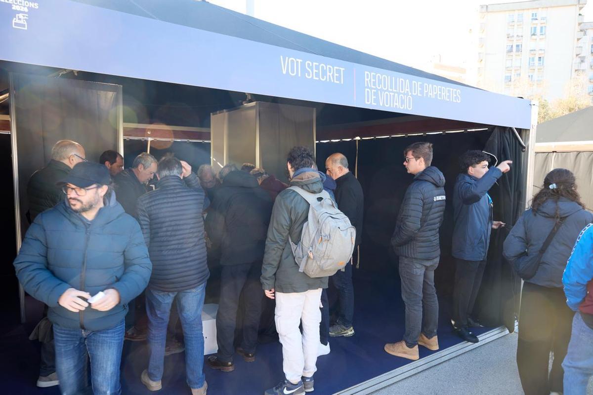 Cabinas de votación secreta