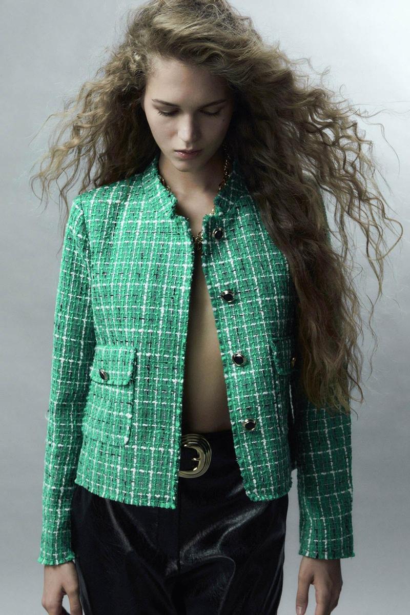 Chaqueta 'tweed' de Sfera