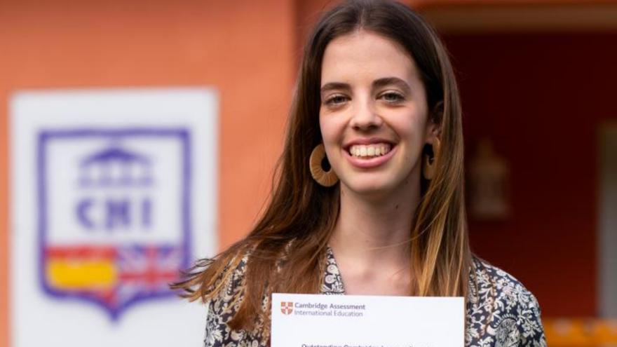 Nuevo &#039;Top in Spain&#039; en Matemáticas de una alumna del Colegio Hispano Inglés