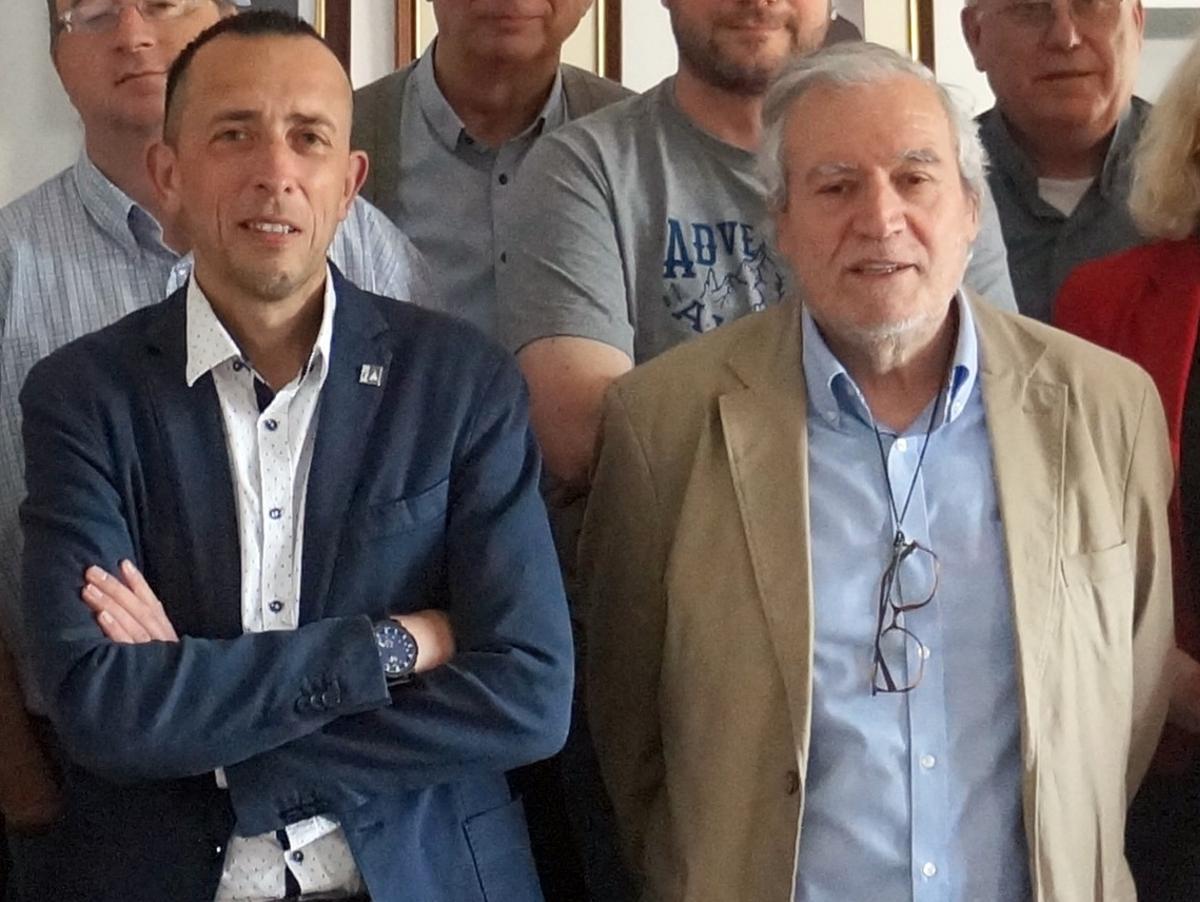 Lluís Mesa y Juan Corbalán de Celis.