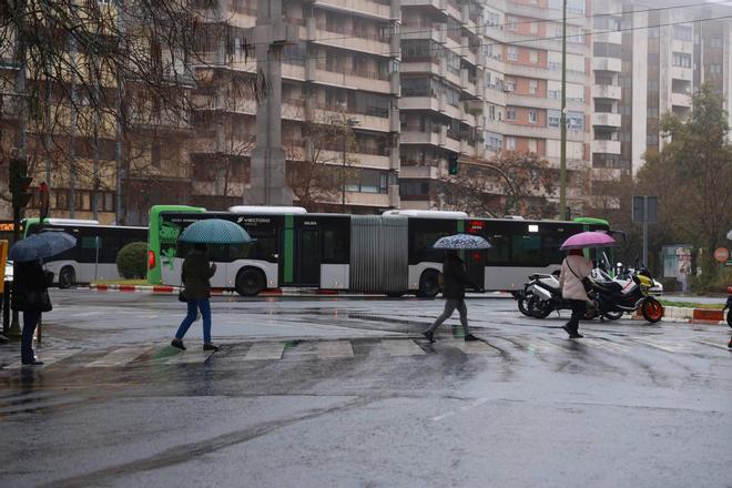 La borrasca Joseph deja de su estela de lluvia en Cáceres
