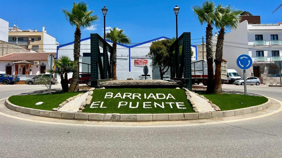 Barriada El Puente, en Álora
