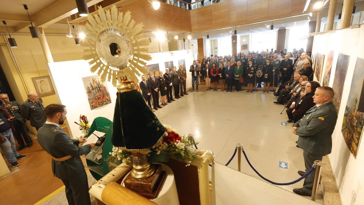 La Guardia Civil festeja a su patrona en Avilés: así fueron los actos del día del Pilar