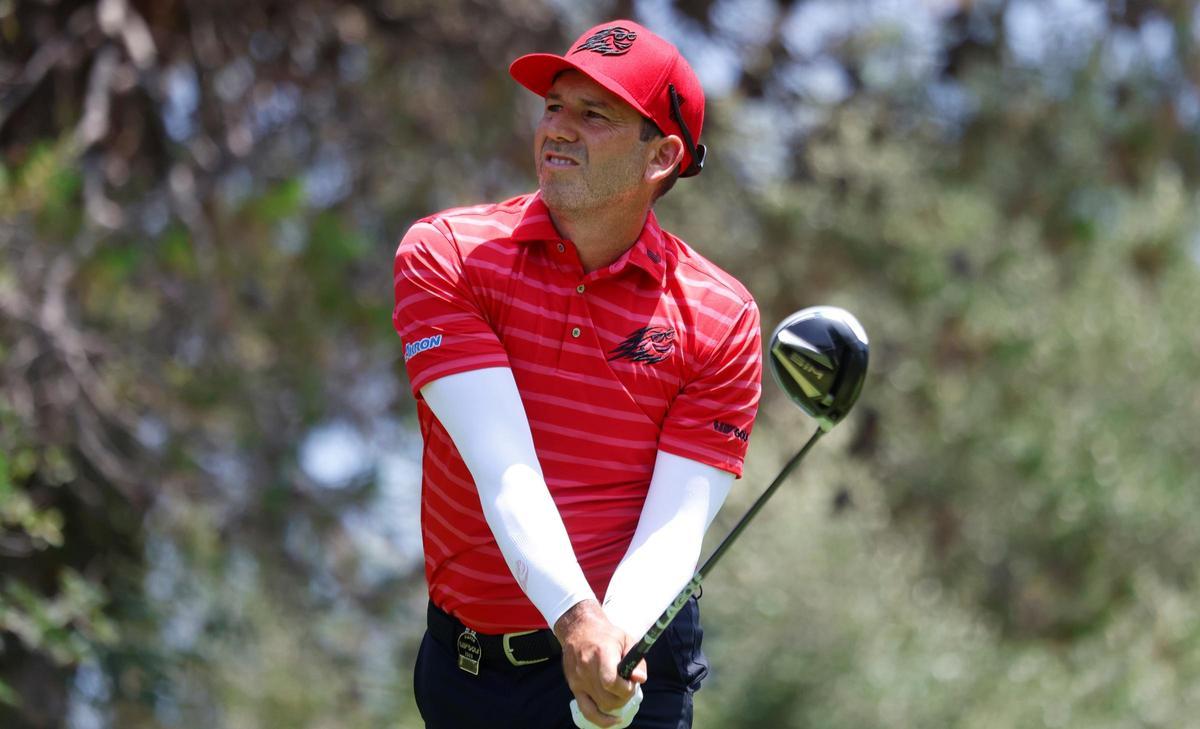 Sergio García siempre se siente a gusto cuando juega en Valderrama