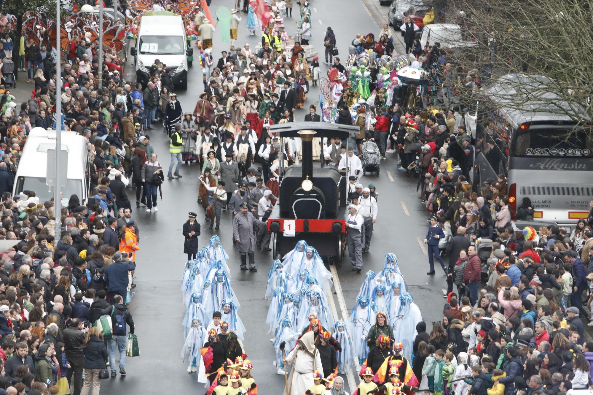 Desfile do Entroido 2023 en Compostela