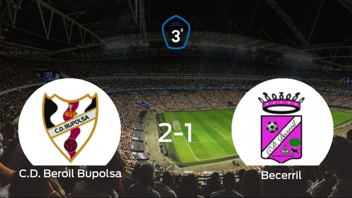 El Beroil Bupolsa gana 2-1 al Becerril en el Campo José Manuel Sedano
