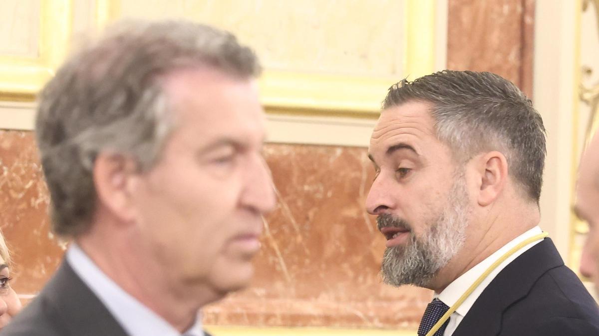 DÍA DE CEUTA | Feijóo y Abascal abanderan concentraciones en apoyo a Ceuta como preludio de las explicaciones de Sánchez