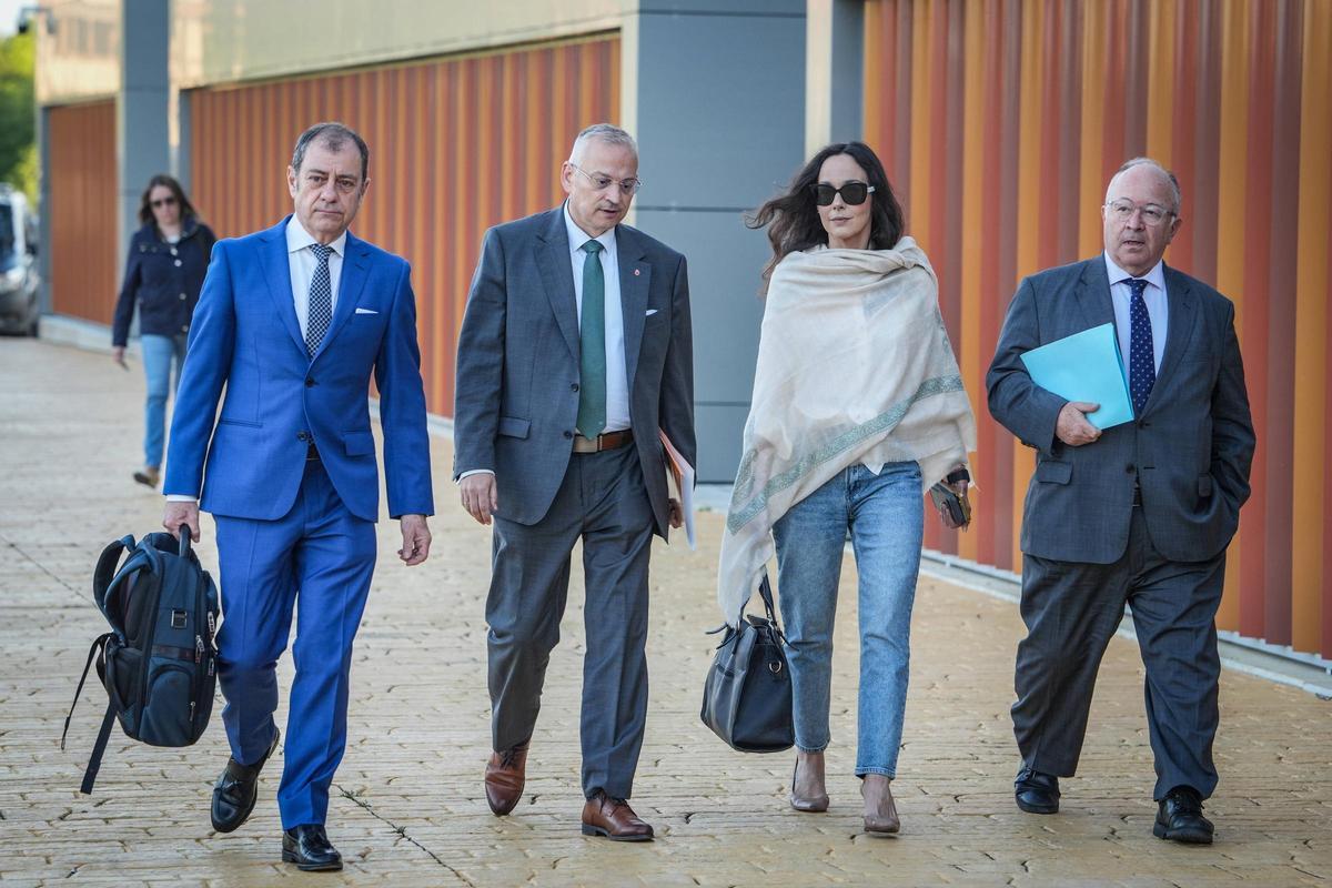 David Sánchez declara en los juzgados de Badajoz