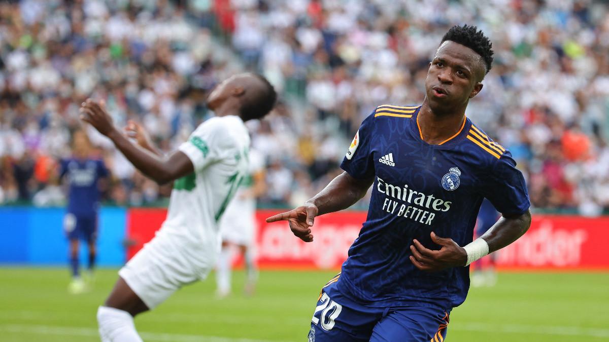 Vinicius, el gran protagonista del partido