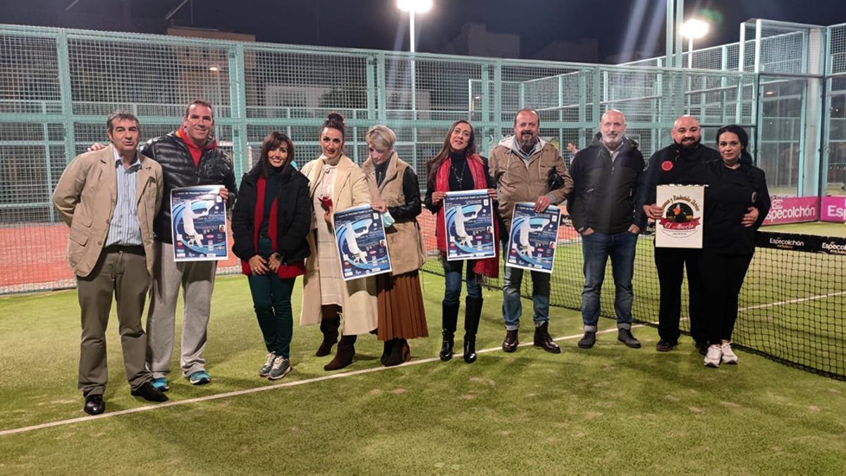 Presentación del torneo en las instalaciones de El Vial Pádel Córdoba.