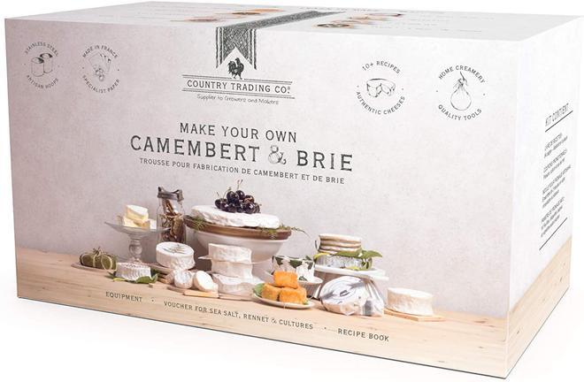 Kit para hacer quesos camembert y brie en casa (en Amazon)